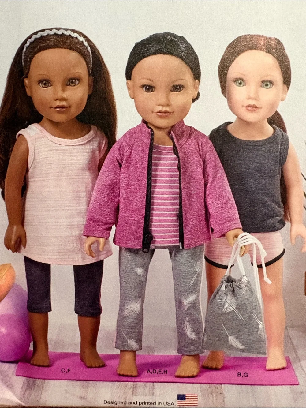 BN UNCUT SIMPLICITY 9406 OS SEWING PATTERNS DOLL CLOTHES